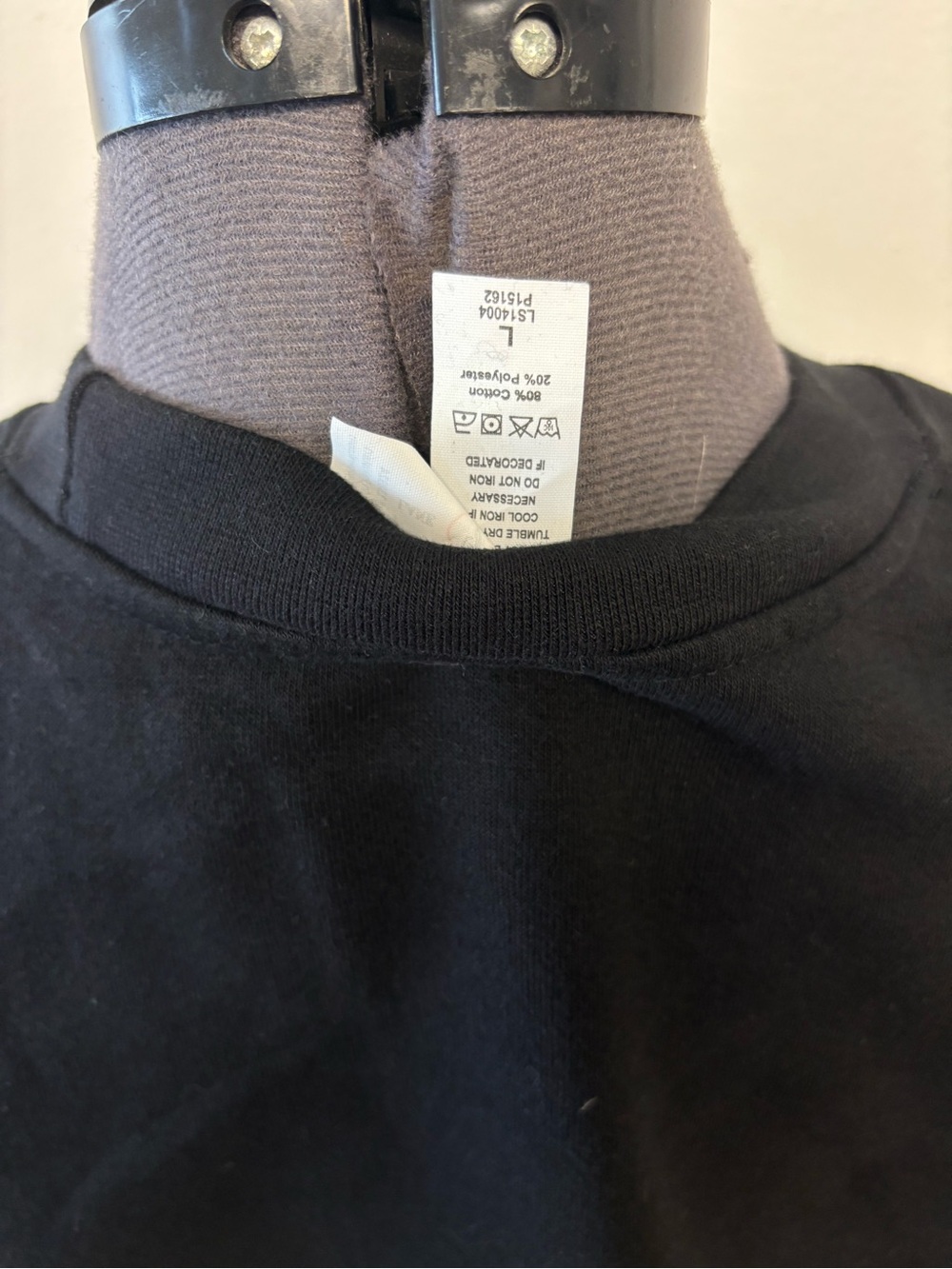 Shpongle black crewneck fleece lined sweatshirt unisex size Large New merch - Picture 4 of 5